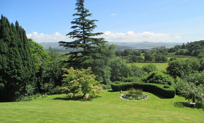 View from Miss Hilda's Bedroom, The William Madocks Room and Veranda. "The view from its veranda was amongst the finest in Europe" Sir Kyffin Williams